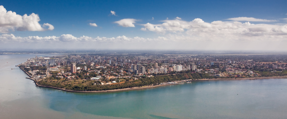 Construção de habitações em Maputo