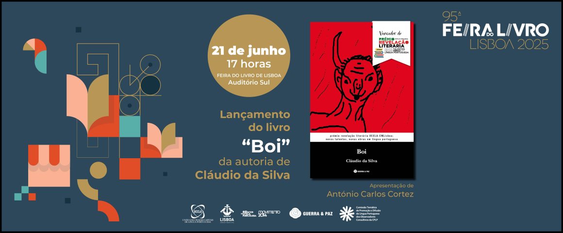 Lançamento do livro “Boi” na Feira do Livro