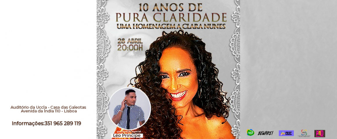 Música ao vivo com Carla Visi - “10 anos de pura claridade”