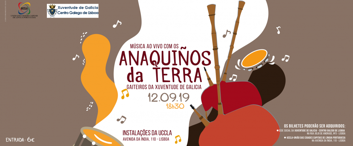 Música da Galiza na UCCLA - Concerto dos Anaquiños da Terra