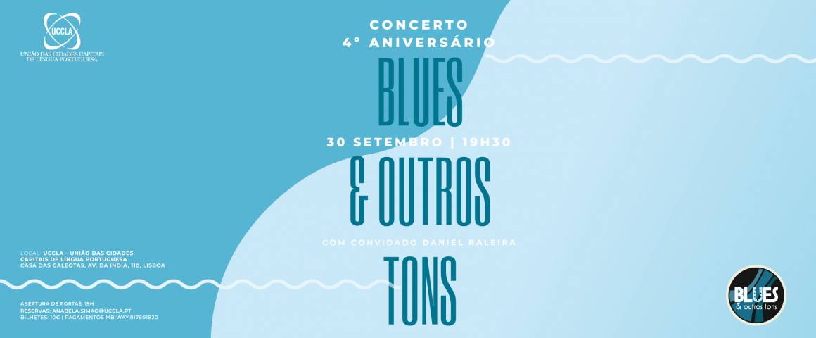 Blues & Outros Tons vão atuar no palco da UCCLA