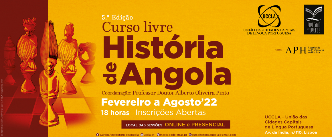Curso Livre História de Angola na UCCLA - 5.ª edição