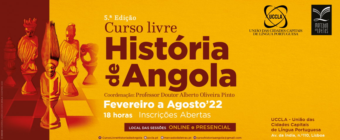 Curso Livre História de Angola na UCCLA - 5.ª edição