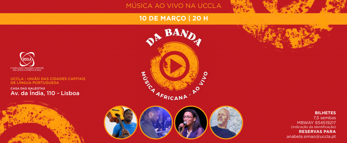Música ao vivo na UCCLA com o grupo “Da Banda”