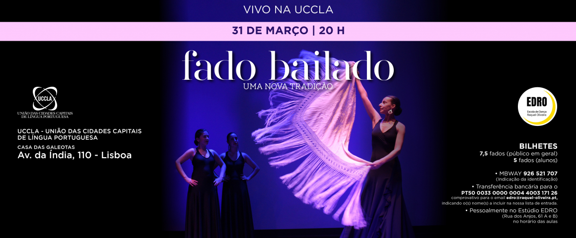 Fado bailado ao vivo na UCCLA