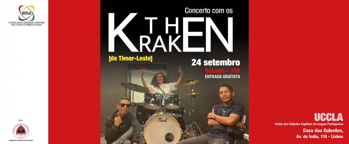 UCCLA vai receber concerto dos The Kraken