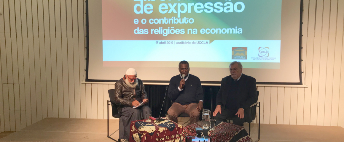UCCLA acolheu a palestra “Liberdade de expressão e o contributo das religiões na economia”
