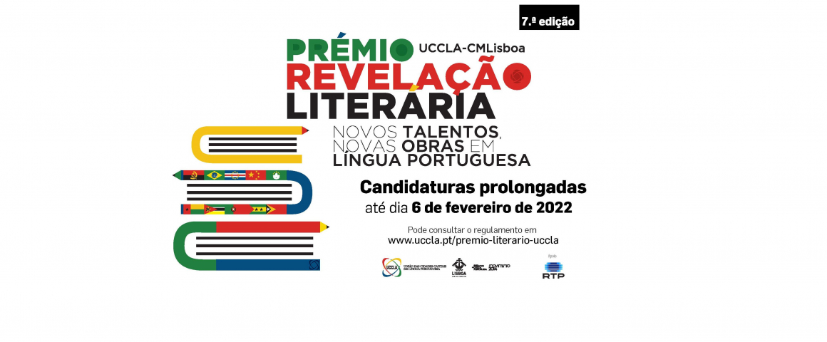 Prémio de Revelação Literária UCCLA-CMLISBOA - Candidaturas abertas até 6 de fevereiro de 2022
