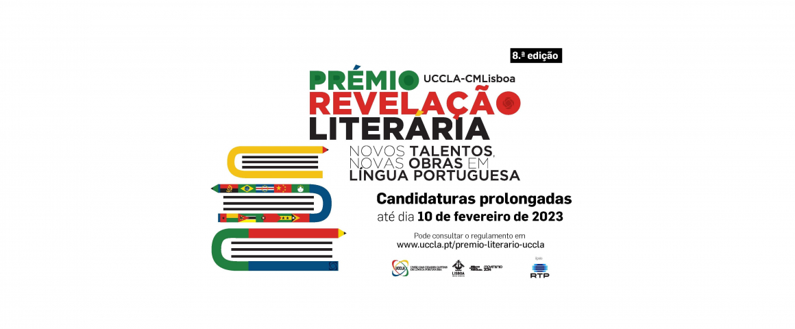 Prémio de Revelação Literária UCCLA-CMLISBOA - Candidaturas prolongadas até fevereiro de 2023