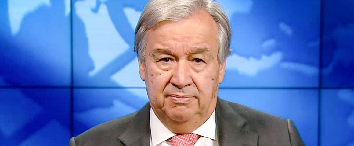 António Guterres recandidata-se a secretário-geral da ONU