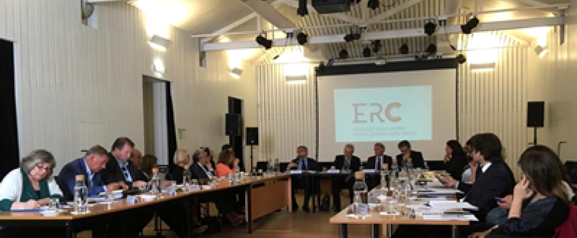 Reunião do Conselho Consultivo da ERC na UCCLA
