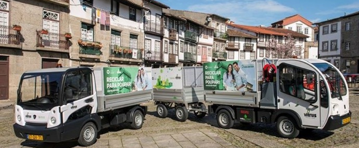 Guimarães reforça recolha de resíduos urbanos no Centro Histórico 