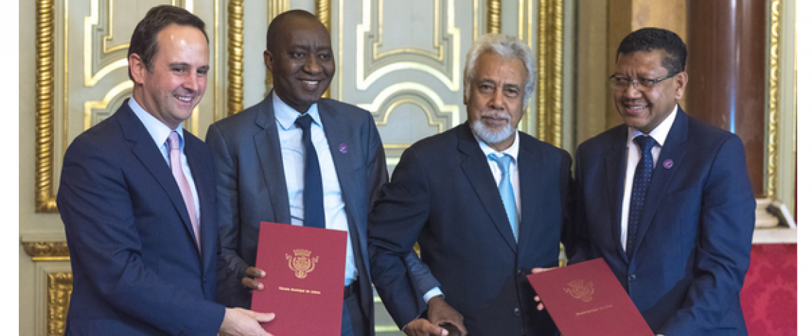 Organização internacional g7+ vai ter sede em Lisboa