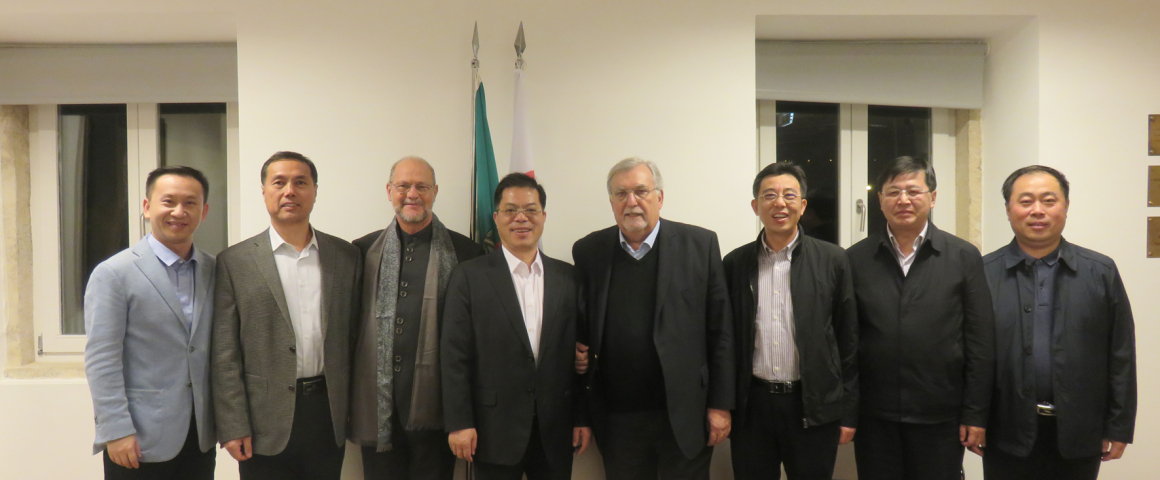 UCCLA recebeu delegação do Governo da Província de Jiangsu
