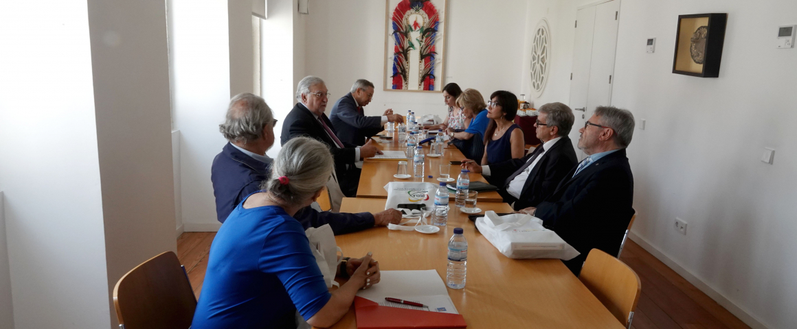 Encontro com representantes da Associação dos ex-Deputados da Assembleia da República