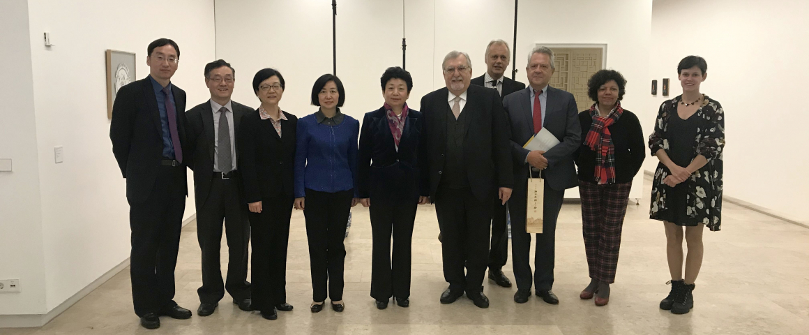 Reunião com a delegação da província de Jiangsu 