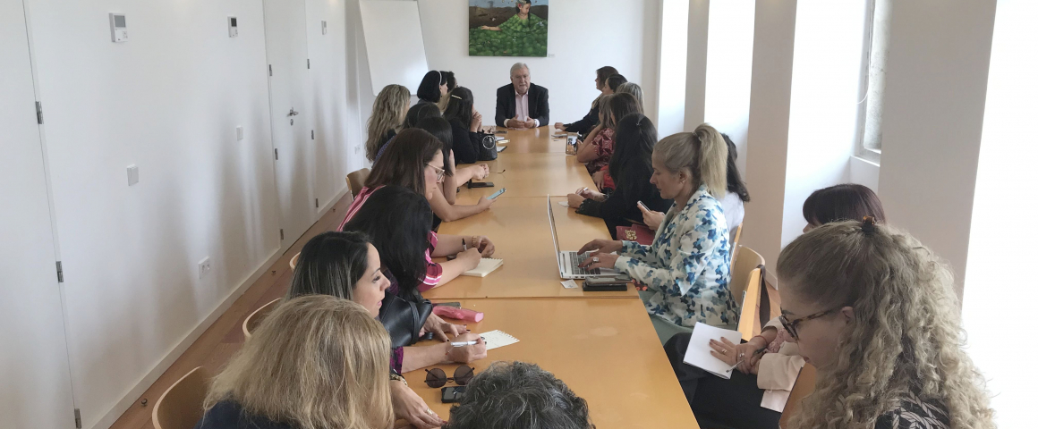 Reunião com empresárias do Brasil