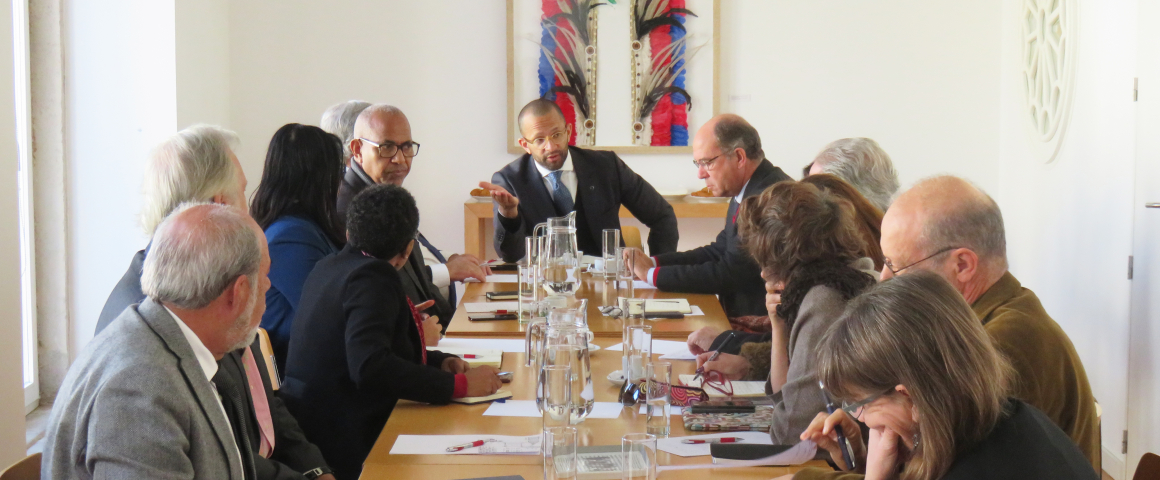 Encontro com o Ministro da Cultura de Cabo Verde