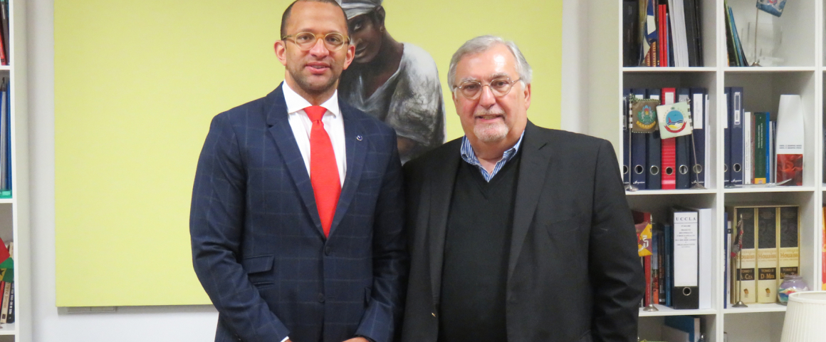 Reunião com o Ministro da Cultura de Cabo Verde