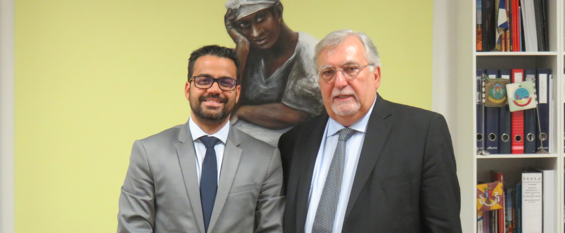 Presidente da Câmara de Olivença na UCCLA