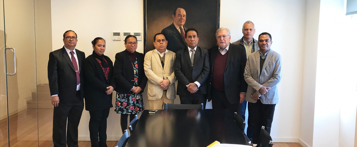 Reunião com Vice-Ministro da Administração Estatal de Timor-Leste