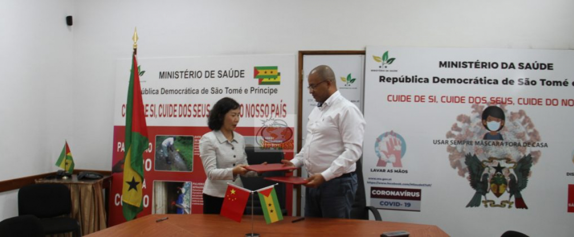São Tomé e China assinam acordo de cooperação para assistência hospitalar