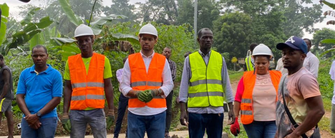 Príncipe lança obras para abastecimento de água