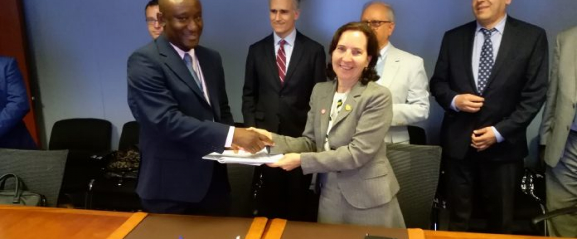 Reabilitação de estrada em São Tomé e Príncipe