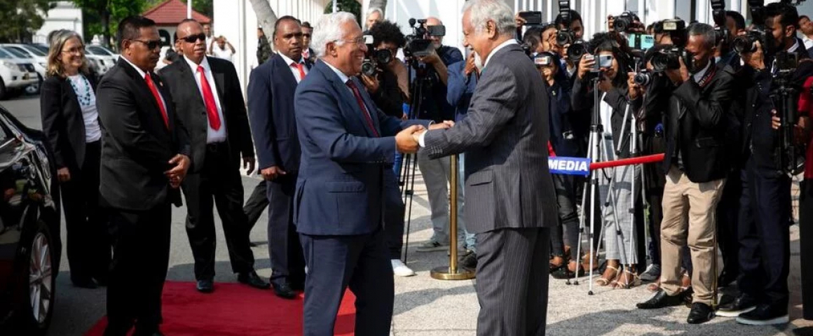 Primeiro-Ministro de Portugal visita Timor-Leste