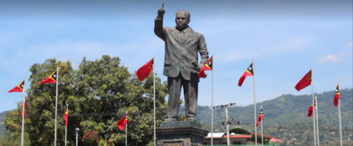 Estátua de Francisco Xavier do Amaral inaugurada em Díli