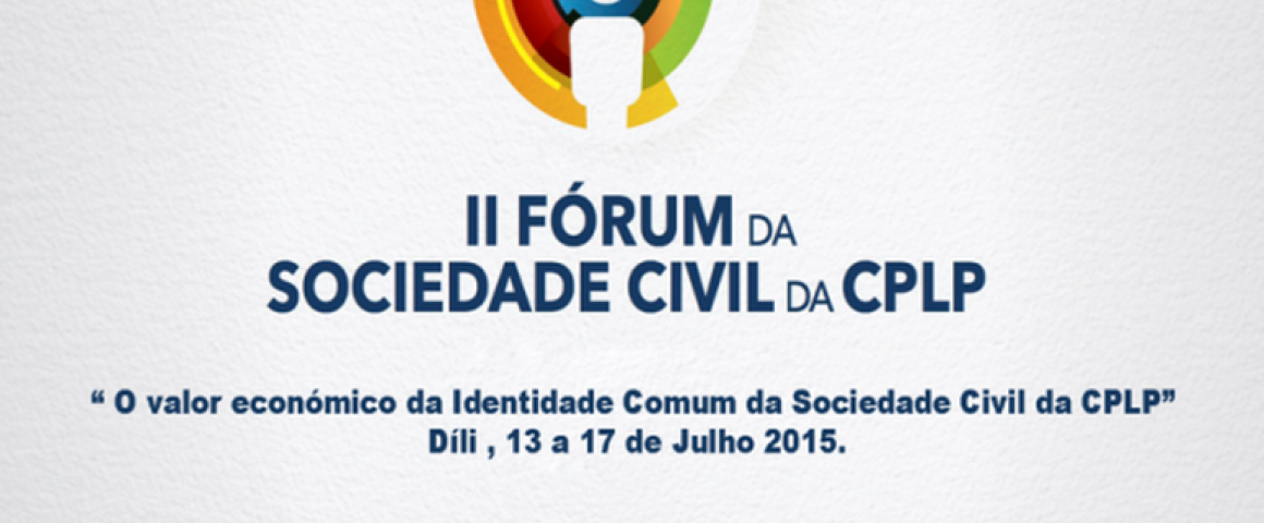 II Fórum da Sociedade Civil da CPLP