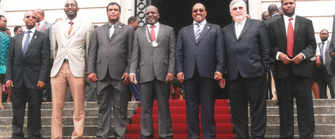 Secretário-Geral da UCCLA na Posse do Conselho Municipal de Maputo