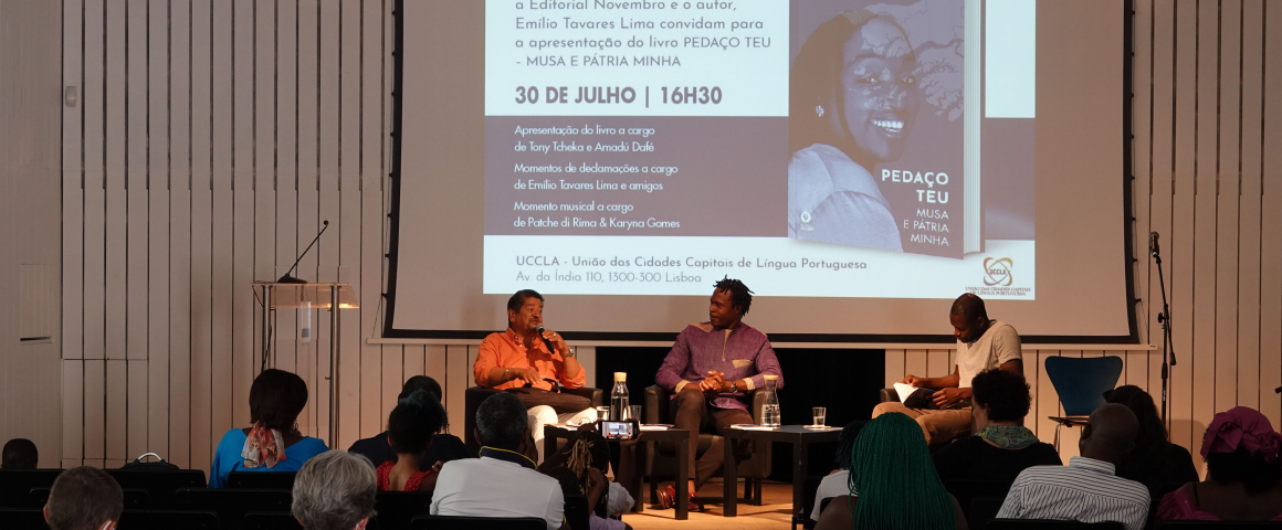 UCCLA acolheu apresentação do livro “Pedaço Teu - Musa e Pátria Minha” de Emílio Lima