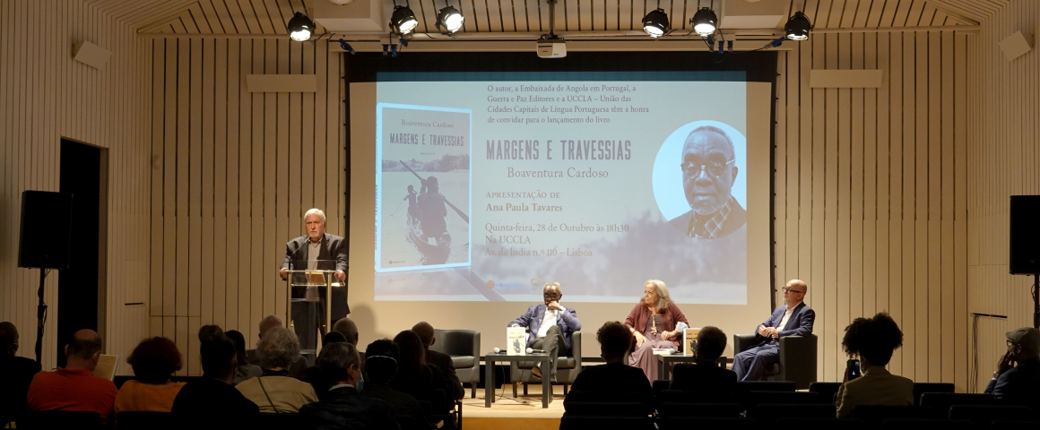 UCCLA acolheu lançamento do livro “Margens e Travessias” de Boaventura Cardoso