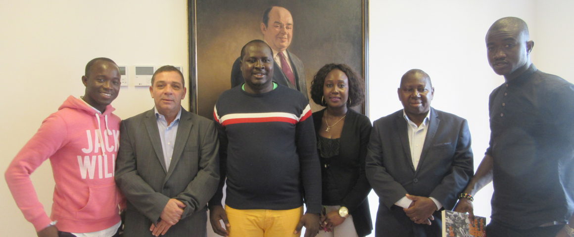 UCCLA recebeu delegação da Rede Nacional das Associações Juvenis da Guiné-Bissau   