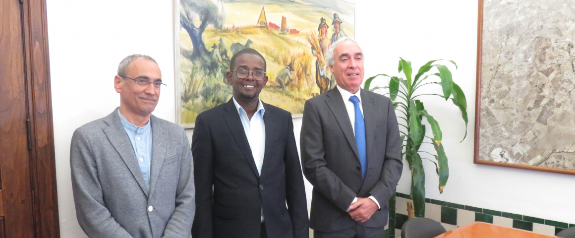 Visita do Presidente da Ilha de Moçambique a Évora