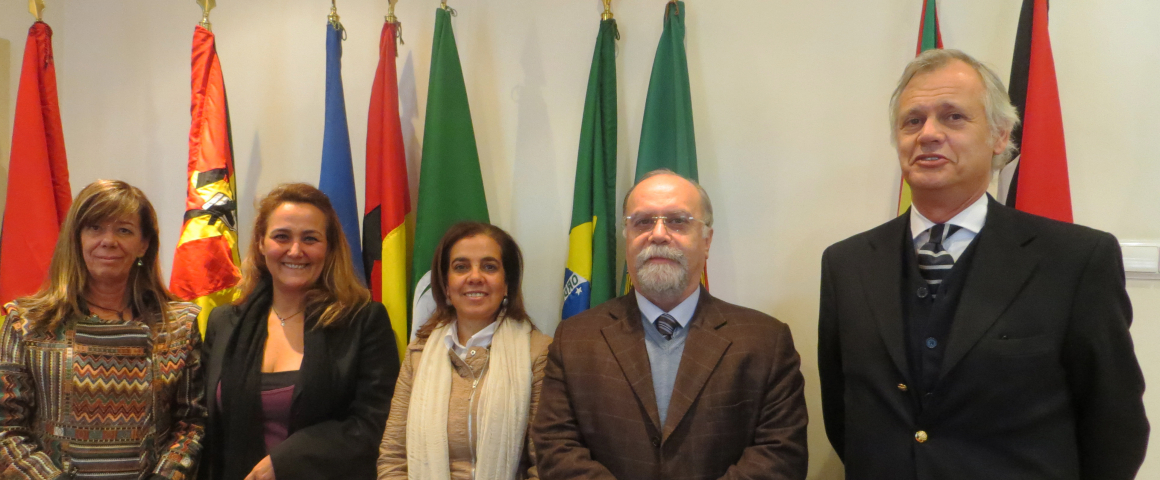 Delegação da UCCLA recebida na Associação das Universidades de Língua Portuguesa