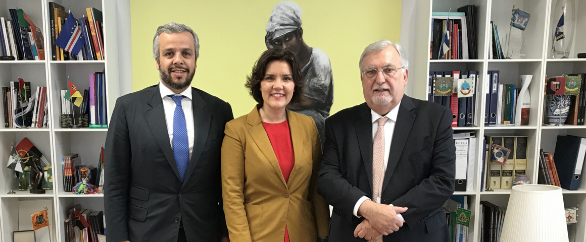 Visita de Assunção Cristas à UCCLA
