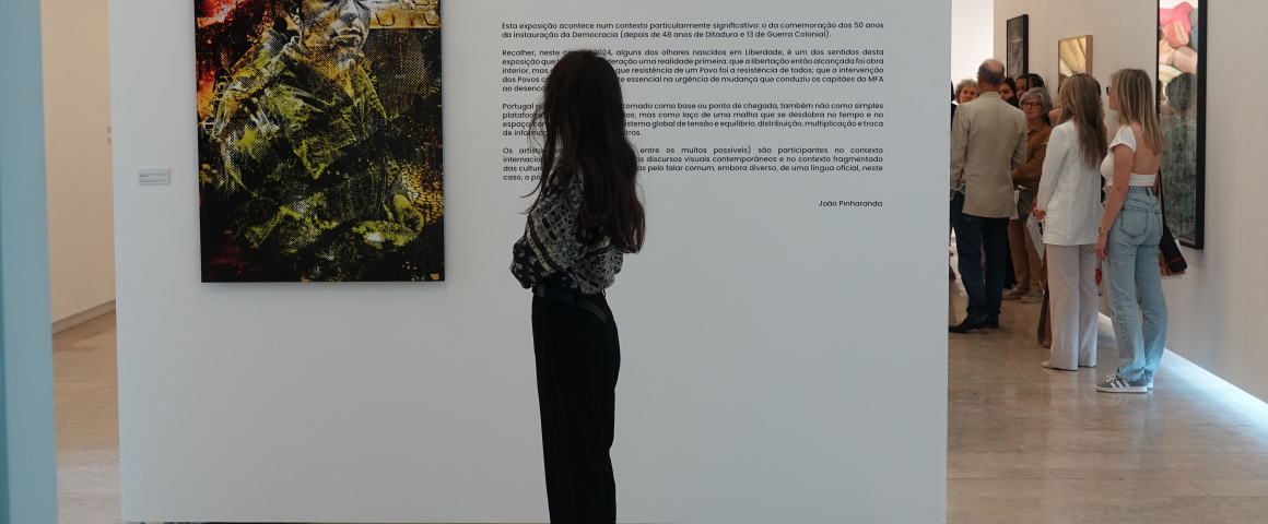 Visita guiada à exposição “Liberdade, lugar de encontros”