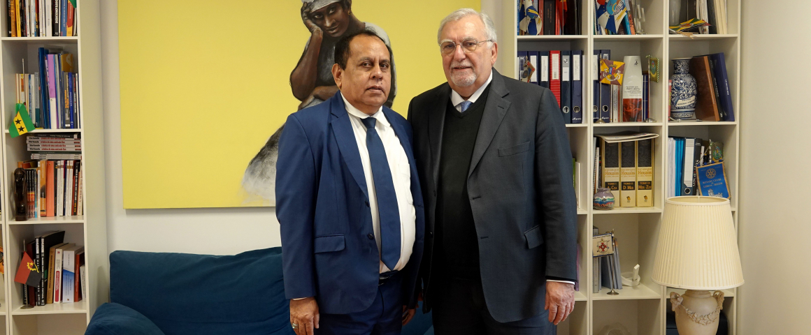 Ministro da Administração Estatal de Timor-Leste recebido na UCCLA