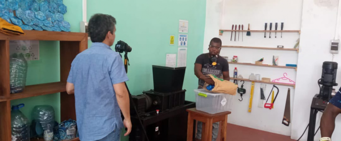 Projeto Solução Participada para Plásticos Marítimos recebe visita da Cooperação Portuguesa