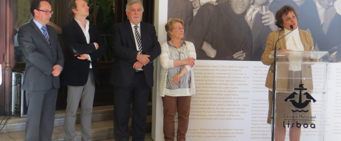 Inauguração da exposição "Casa dos Estudantes do Império, 1944-1965. Farol da Liberdade"