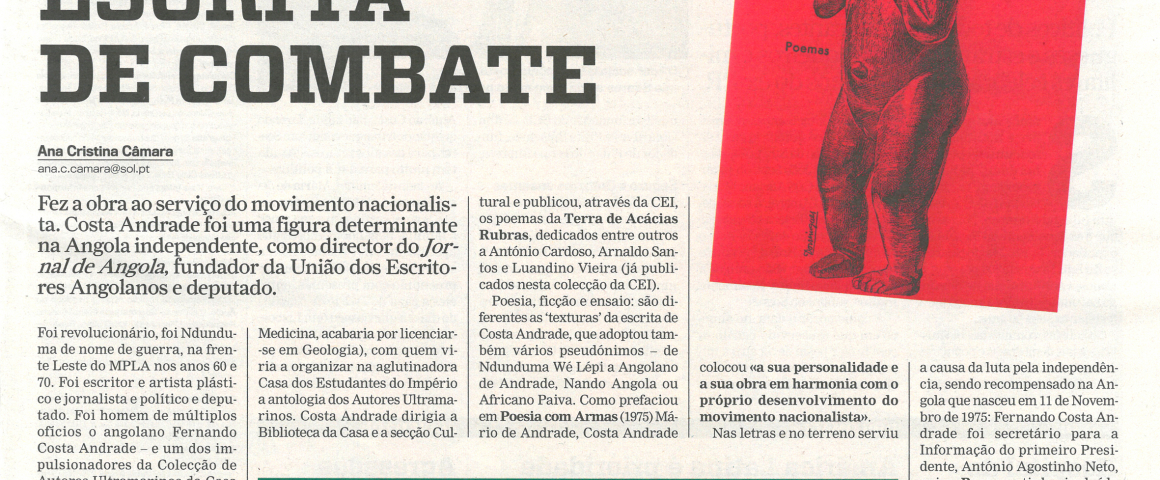 Escrita de combate - Costa Andrade