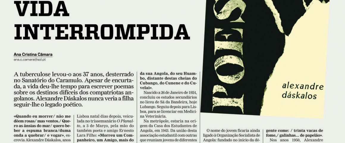 Vida interrompida - Alexandre Dáskalos