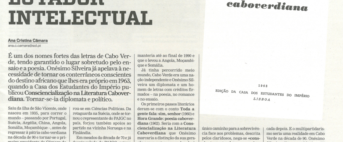 Lutador intelectual - Onésimo Silveira