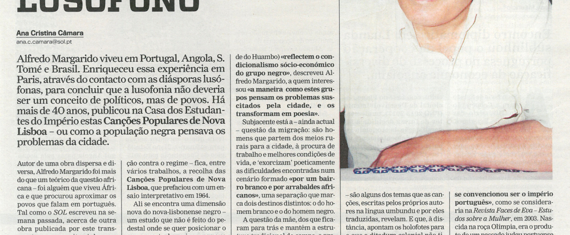 O verdadeiro lusófono - Alfredo Margarido