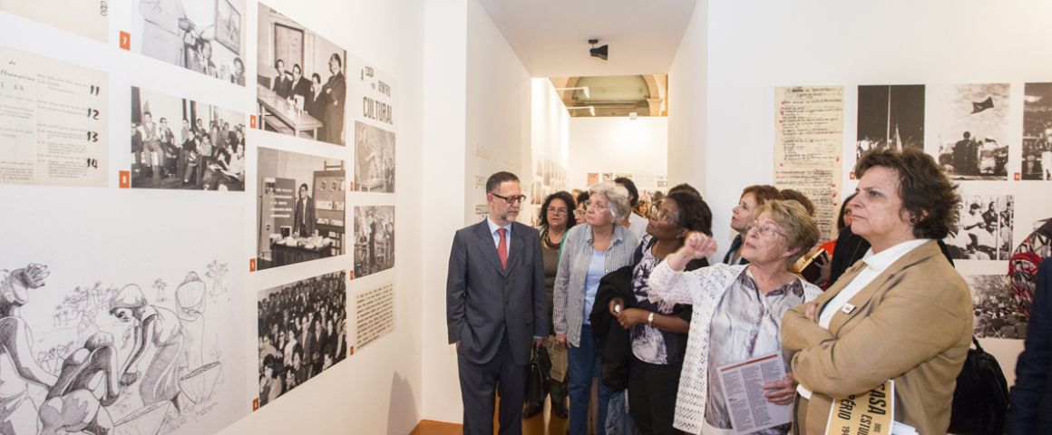 Inauguração da exposição "Casa dos Estudantes do Império, 1944-1965. Farol da Liberdade"