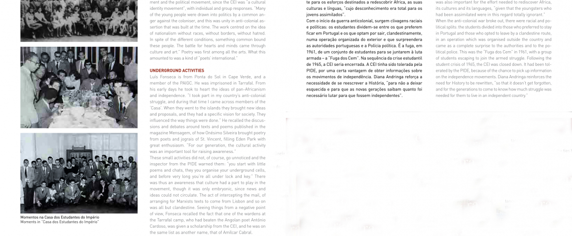 Casa dos Estudantes do Império - Uma ilha africana no Portugal Imperial