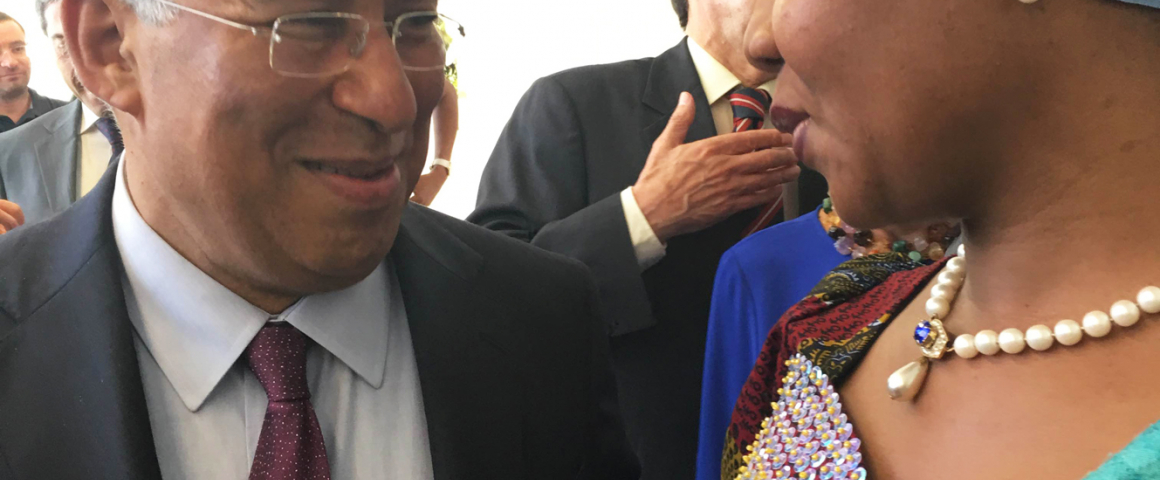 Os rostos da inauguração da nova sede