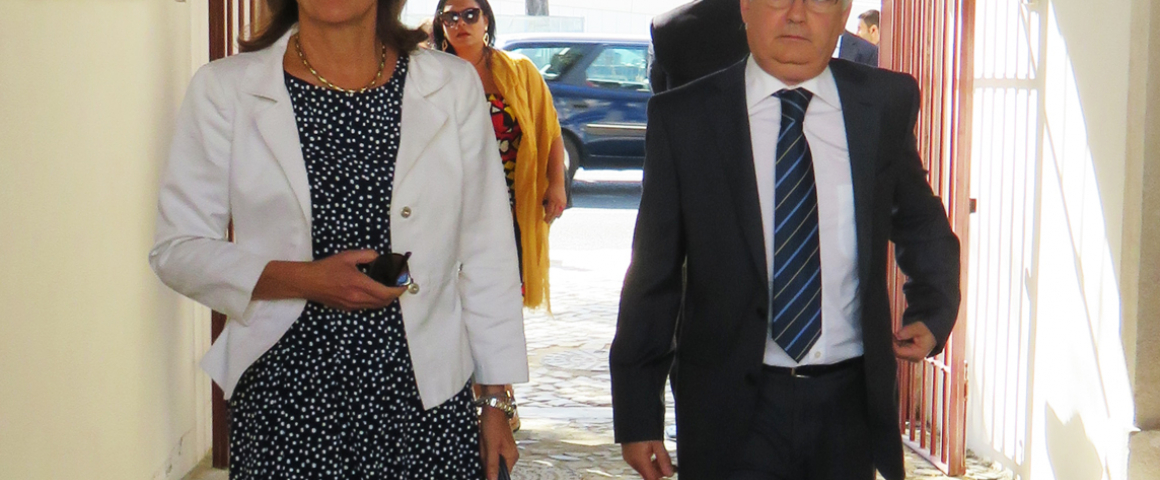 Os rostos da inauguração da nova sede